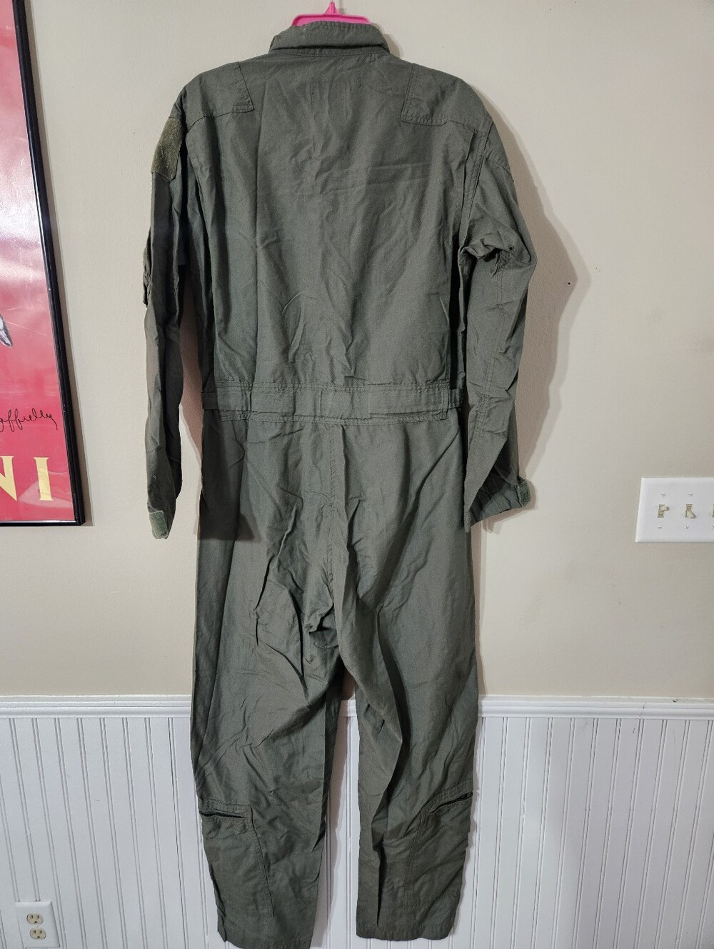 U.S. Air Force 2011 Lieutenant Colonel Flight Suit Size 42 Long - Picture 2 of 4